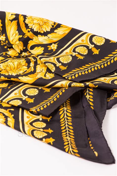 atelier versace silk scarf